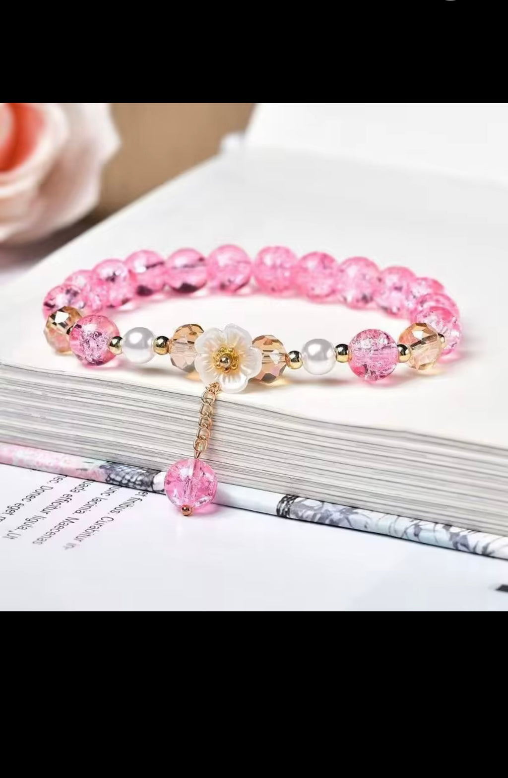 Flower Handmade Bracelets 🌸